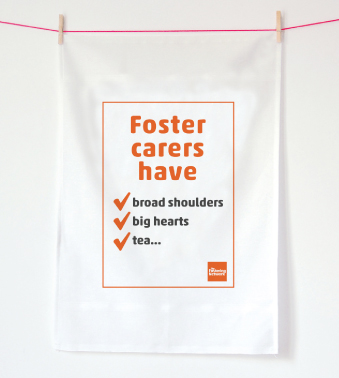 Tea Towel - Foster carers...